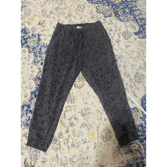 Side Stitch‎ L A Women's Drawstring Leopard Print Pants Gray Size Small - Picture 11 of 11
